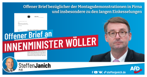 Offener Brief bezüglich der Montagsdemonstrationen in Pirna und insbesondere zu den langen Einkesselungen