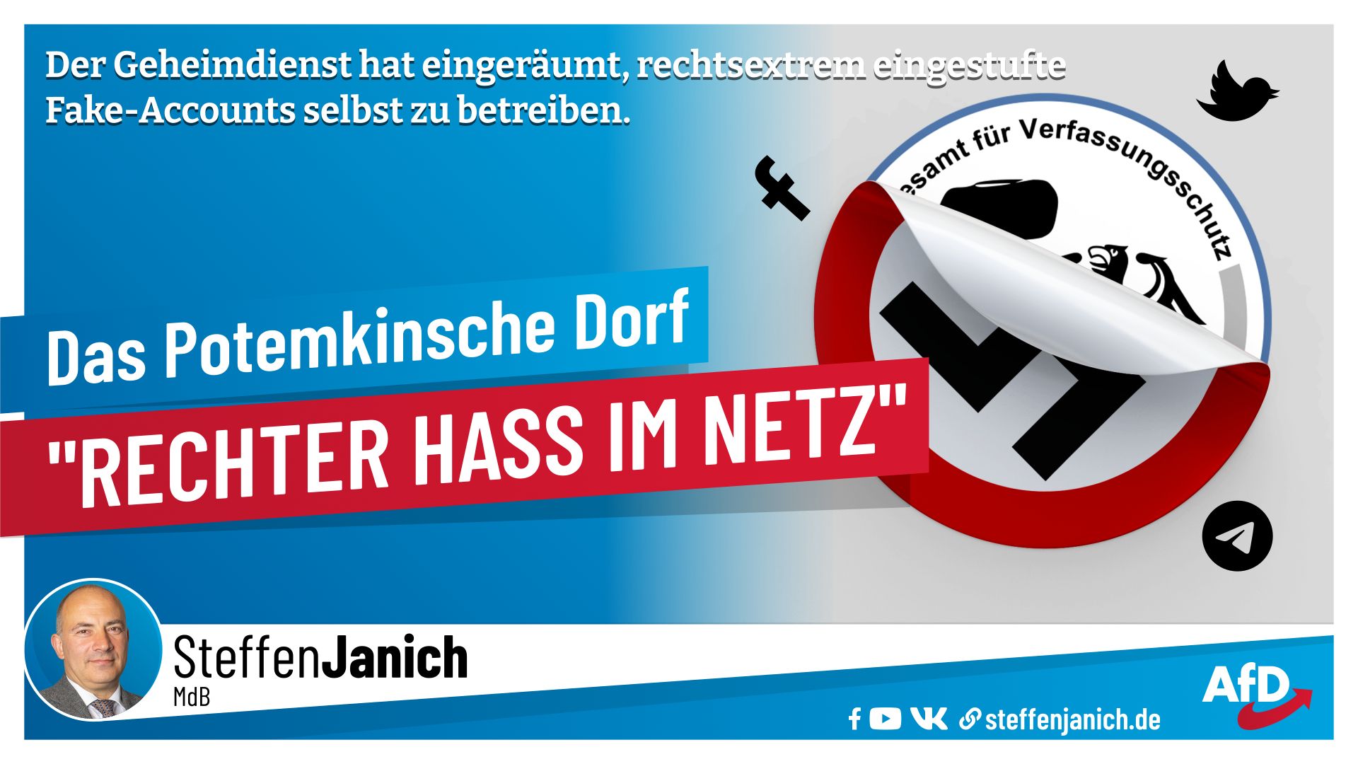 Das Potemkinsche Dorf &quot;Rechter Hass im Netz&quot;