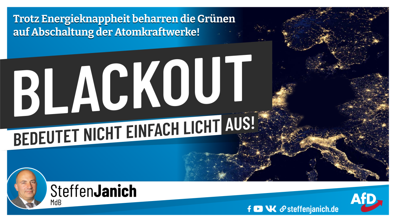 Die Blackout-Gefahr