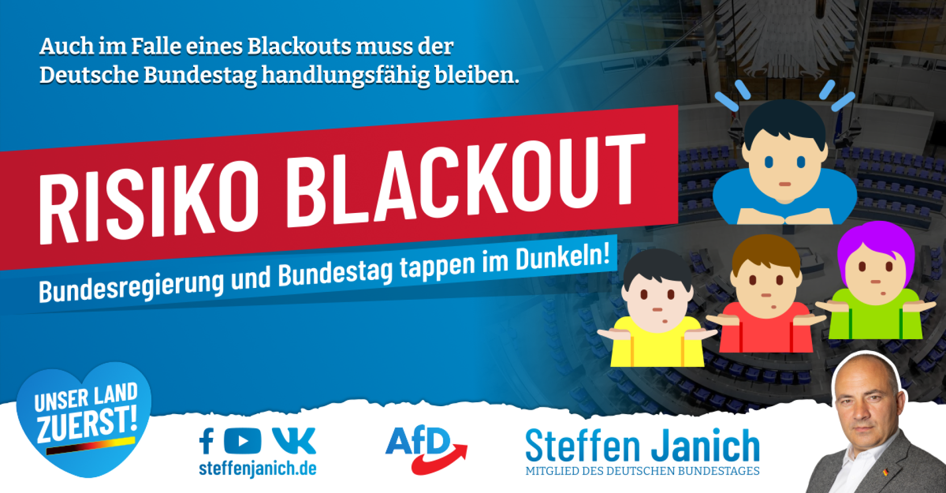 Risiko Blackout: Bundesregierung und Bundestag tappen im Dunkeln