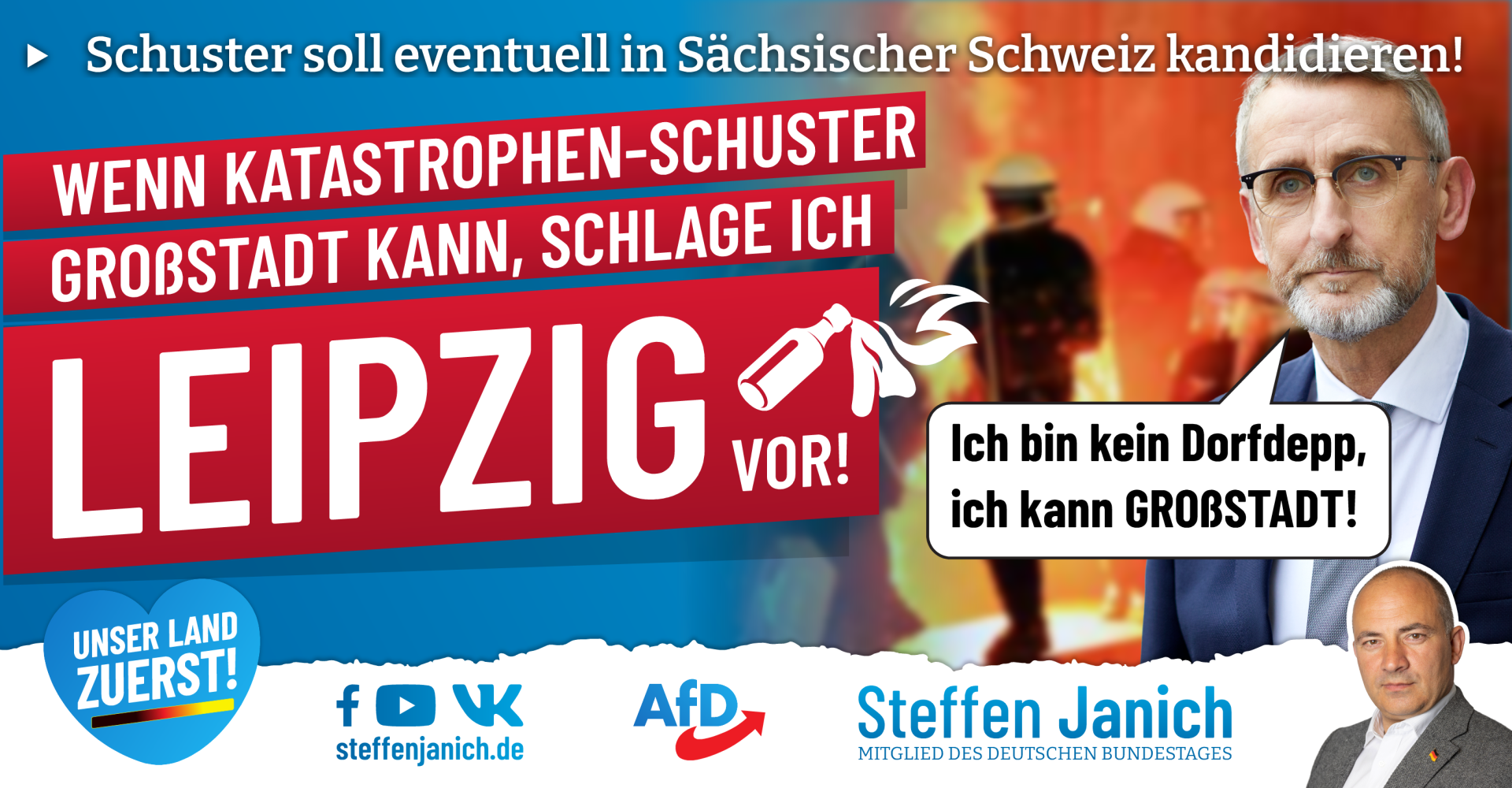 Armin Schuster: nach oben buckeln, nach unten treten