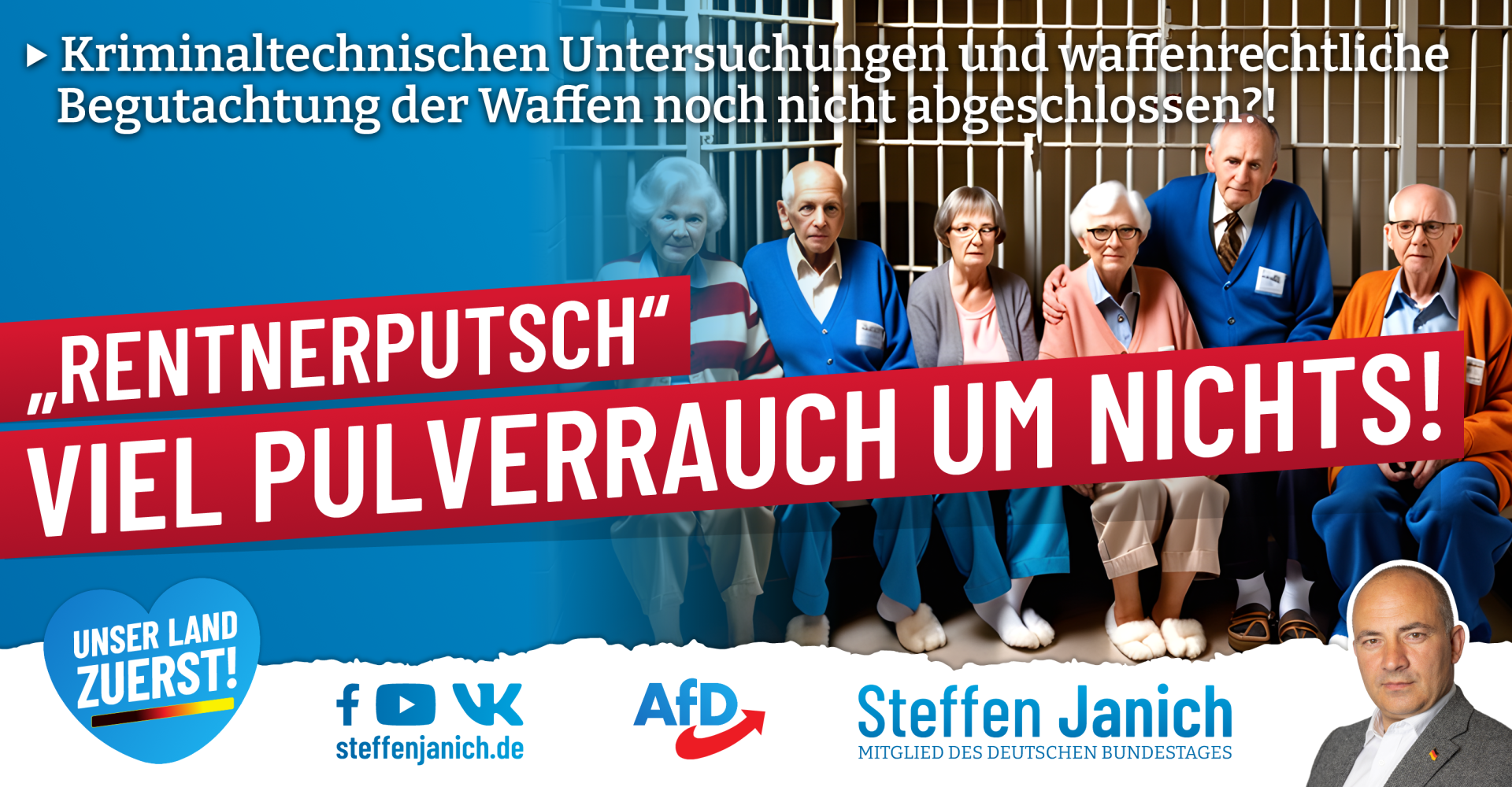 Ermittlungsstand zum „Rentnerputsch“: Viel Pulverrauch um nichts?