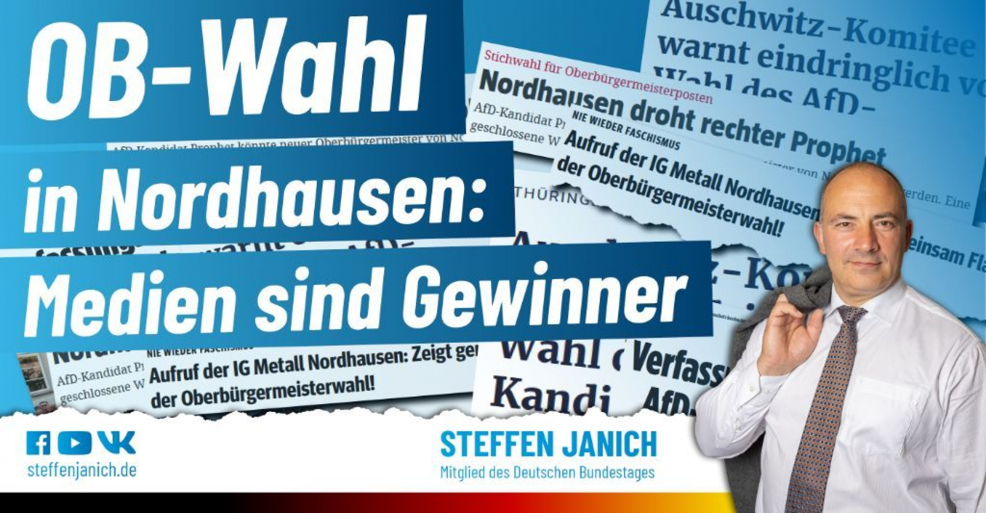 OB-Wahl in Nordhausen: Medien sind Gewinner