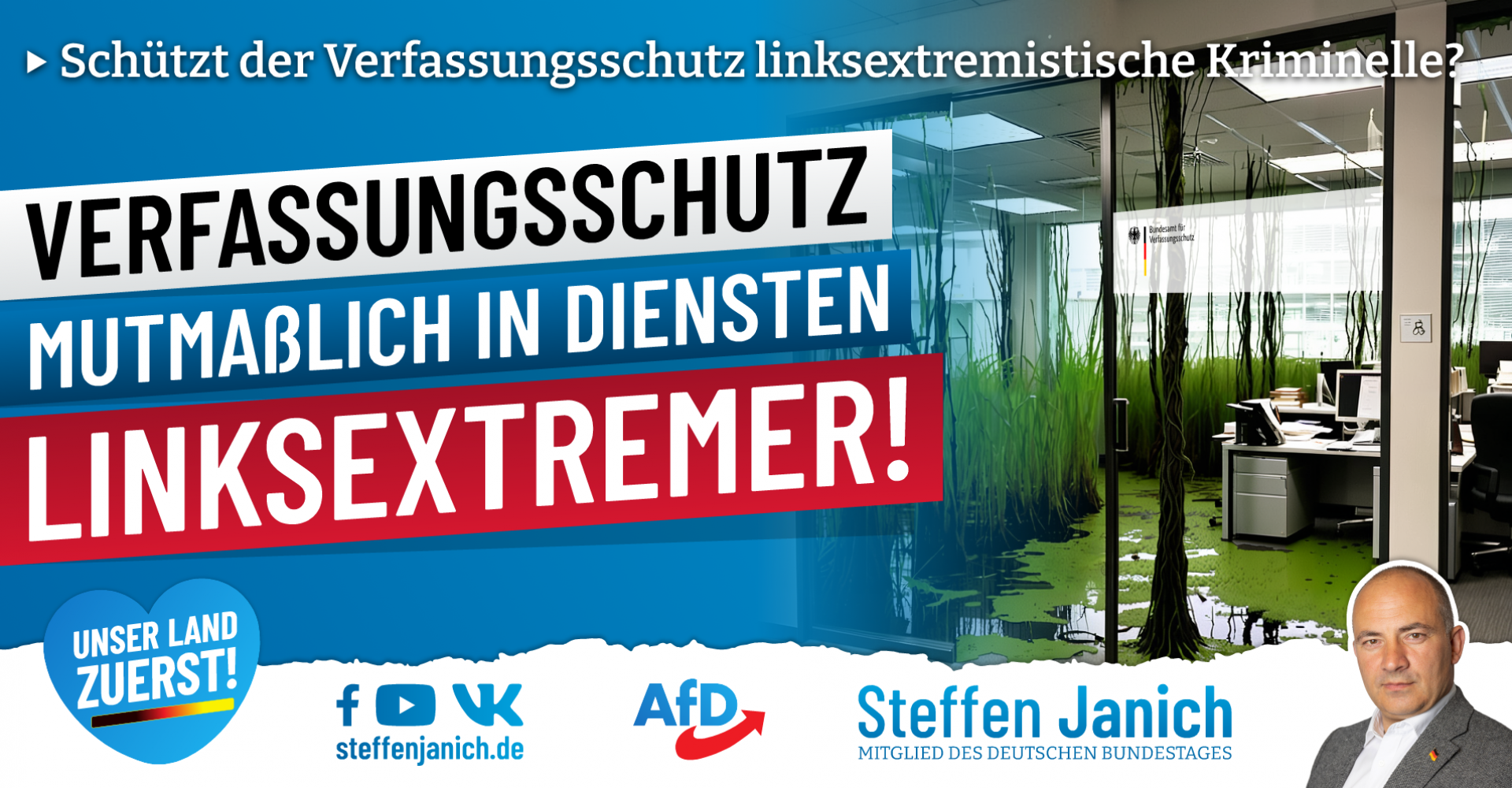 Verfassungsschutz mutmaßlich in Diensten Linksextremer