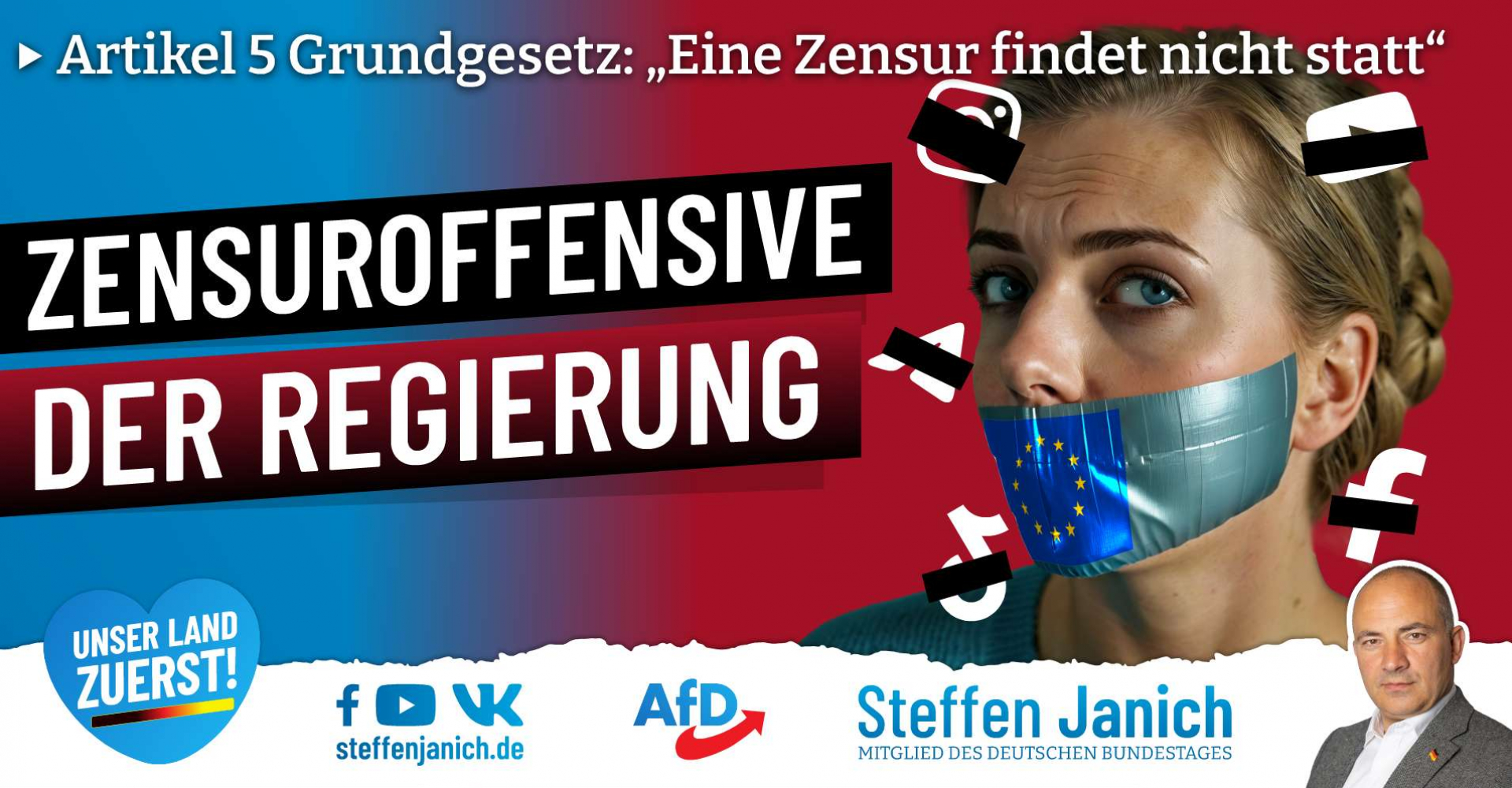 Die Zensuroffensive der Regierung