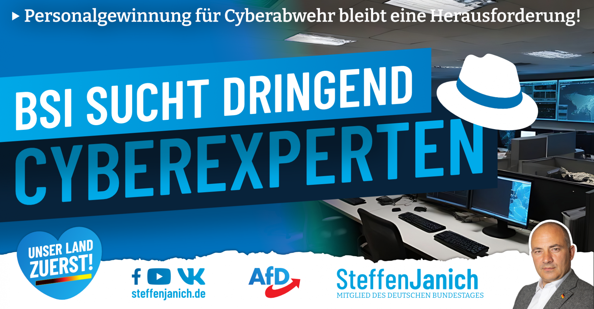 BSI: Personalgewinnung für Cyberabwehr bleibt eine Herausforderung