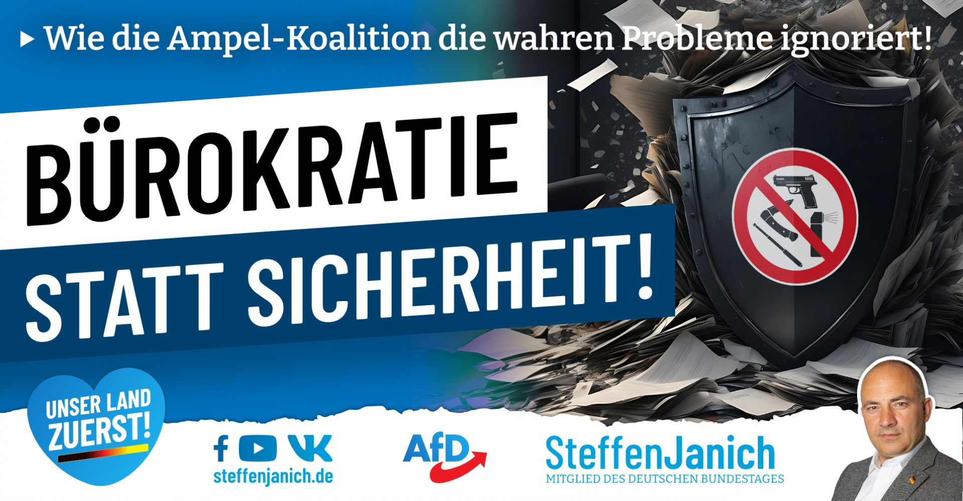 Bürokratie statt Sicherheit