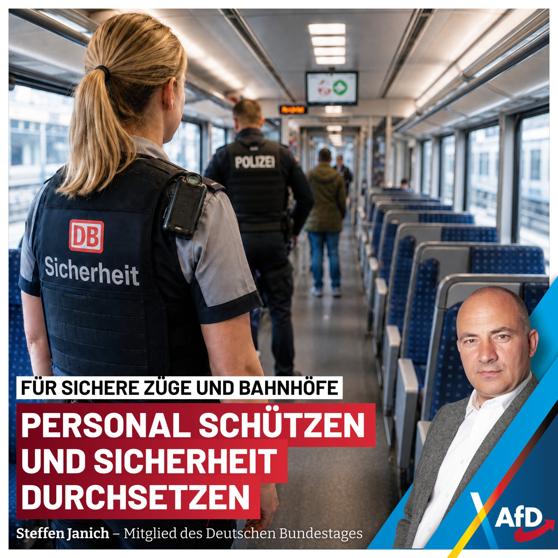 Schutz von Bahnpersonal verdient oberste Priorität