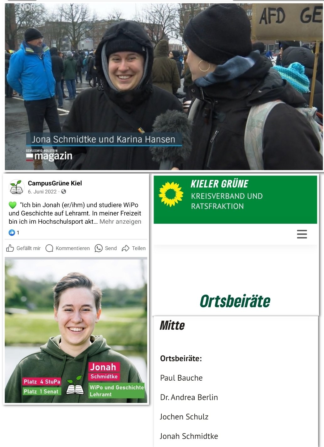 Jonah Schmidtke - B90/Grüne Jonah Schmidtke - B90/Grüne